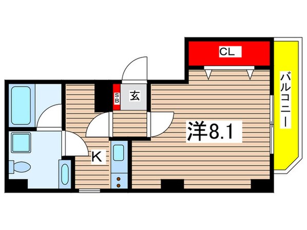 sixpommesの物件間取画像